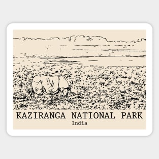 Kaziranga National Park - India Magnet